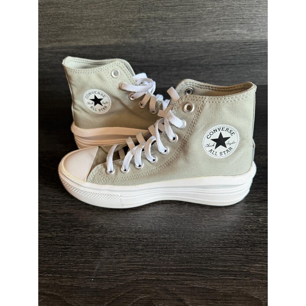 Converse Chuck Taylor All Star Move Hi Platform Sneaker Sage Green Womens 6